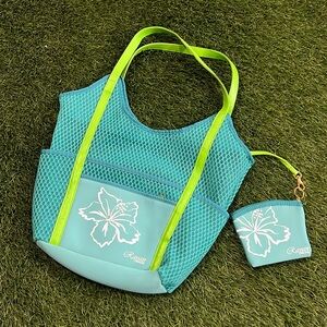 Neoprene Beach Bag with Wallet